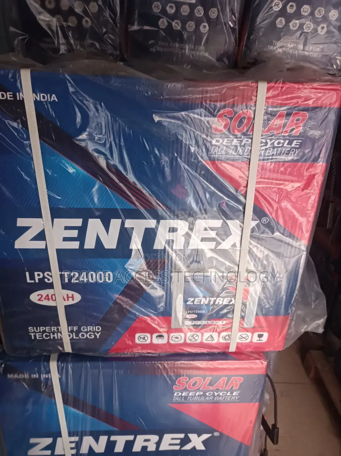 240ah 12v Zentrex Solar Battery