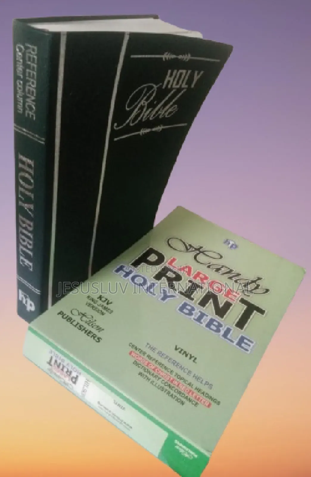 Holy Bible KJV Center-Column With 53,000 Cross References