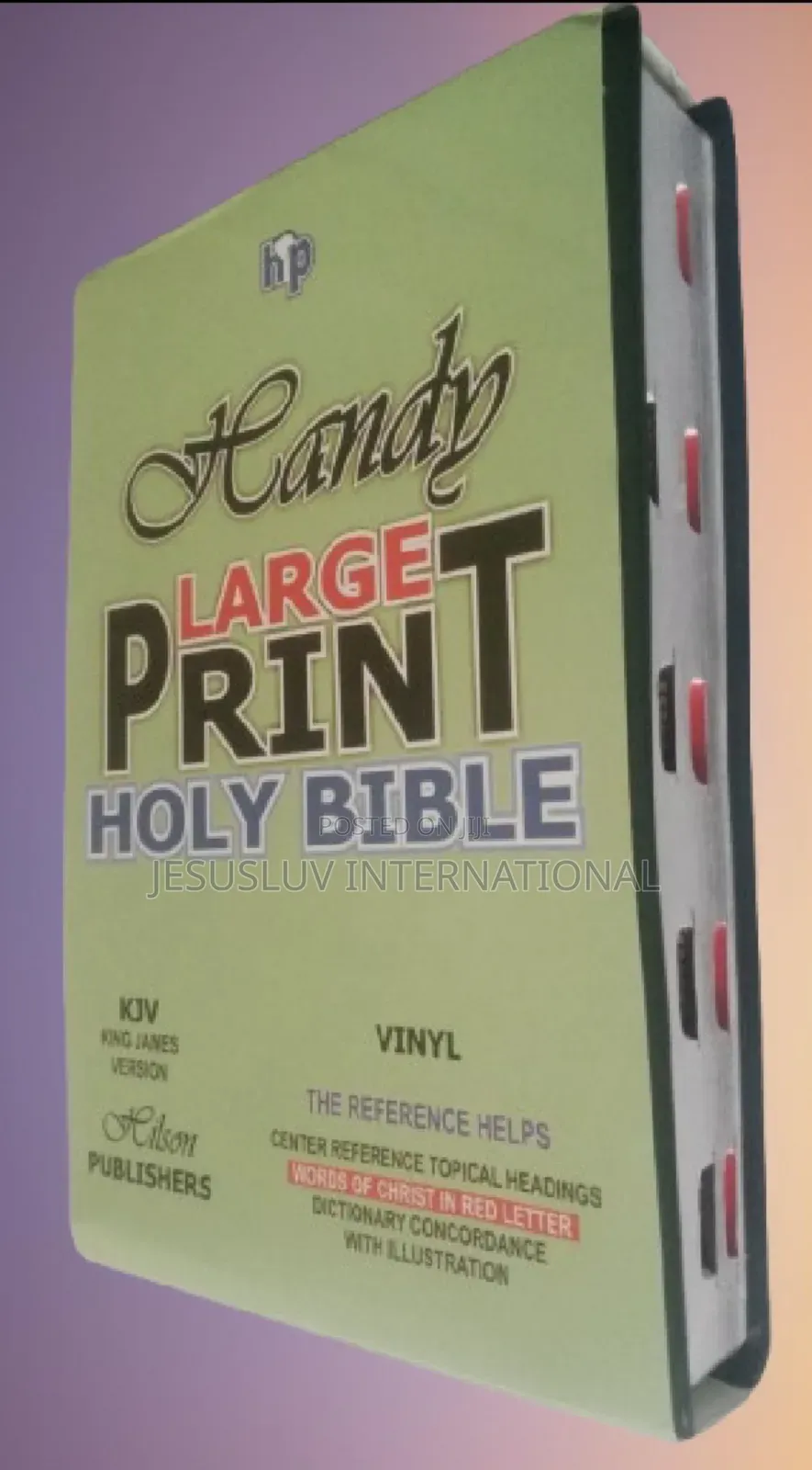 Holy Bible KJV Center-Column With 53,000 Cross References