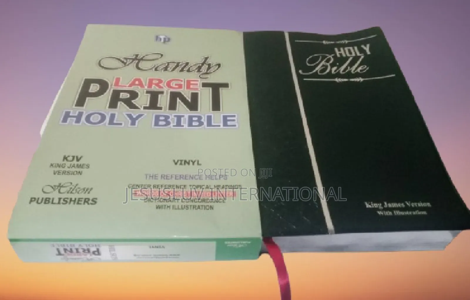 KJV Giant Print Center-Column Reference Bible Leathersoft,