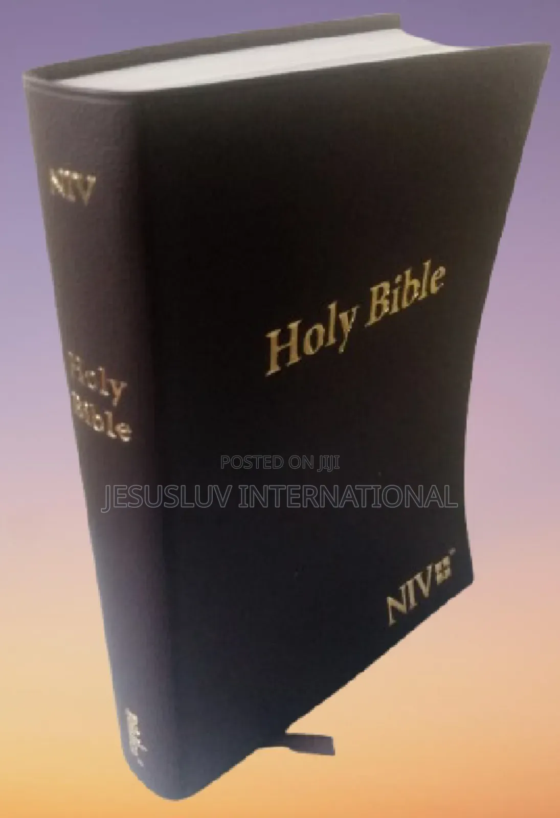 Holy Bible Niv,Thinline Comfort Print Brown Leather-biblica