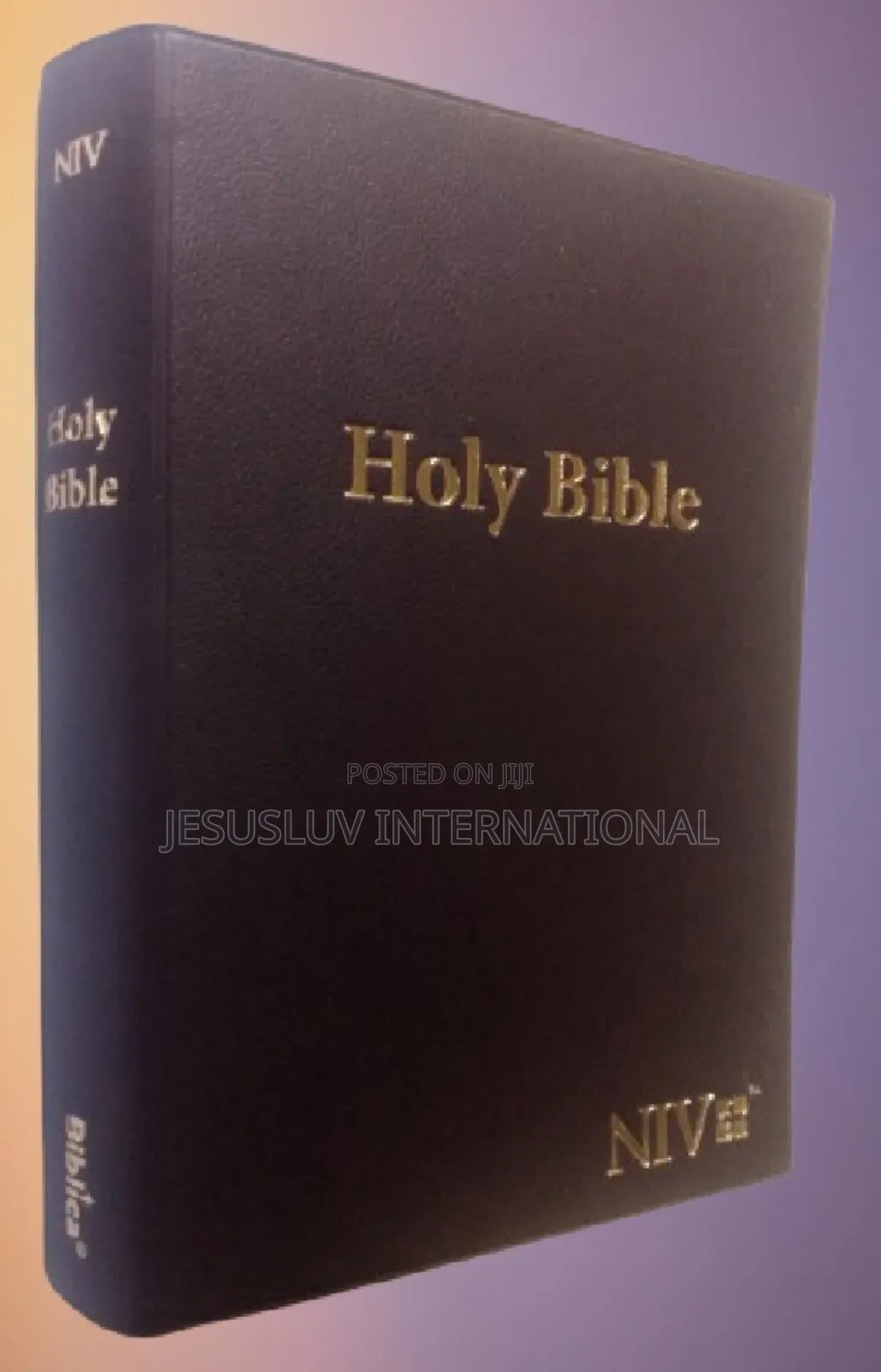 Holy Bible Niv,Thinline Comfort Print Brown Leather-biblica