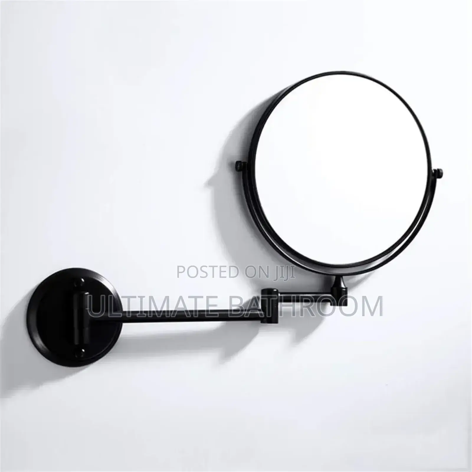 8" Black Cosmetics/Makeup Mirror