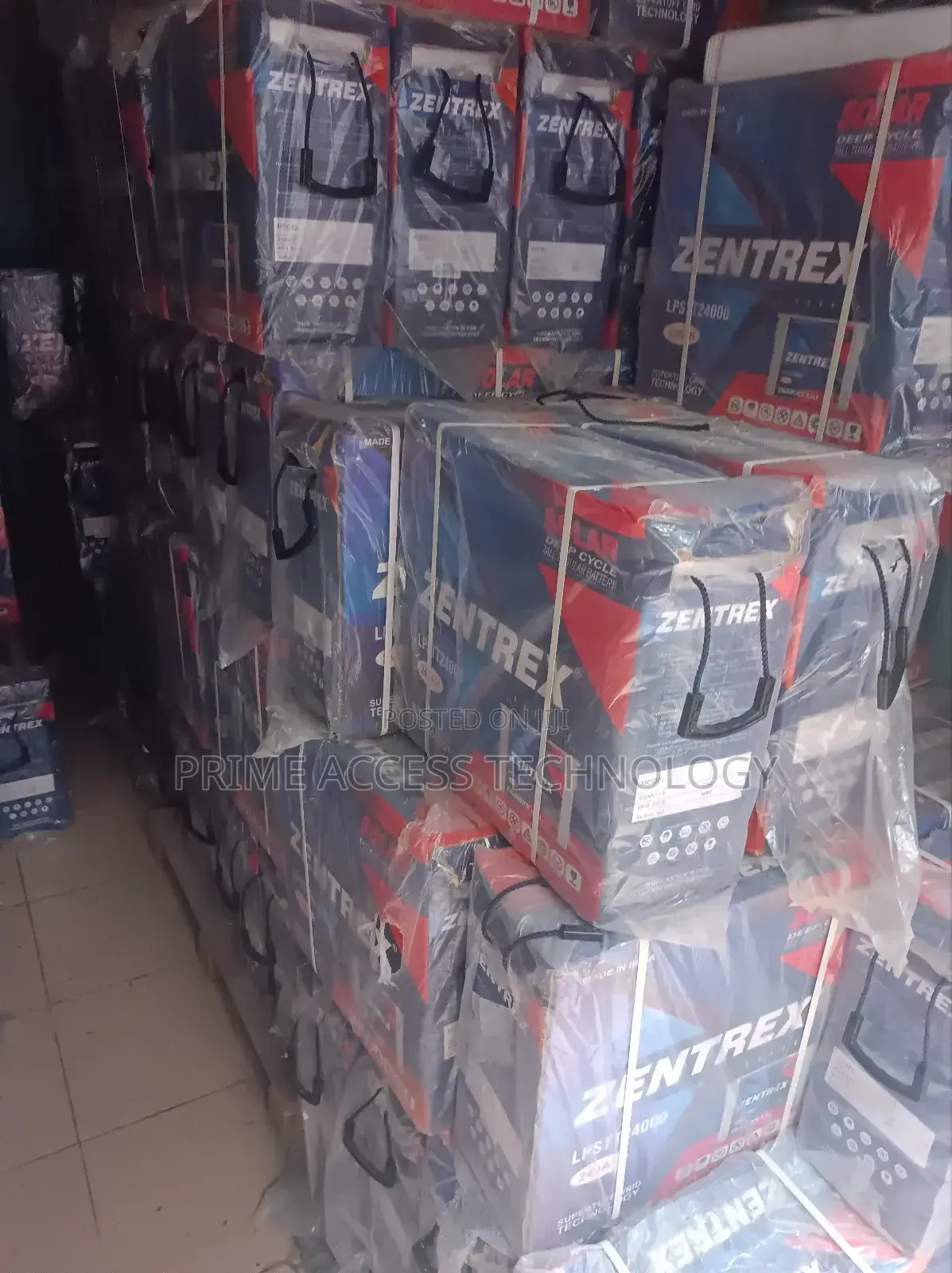Zentrex Tall Tubular Battery