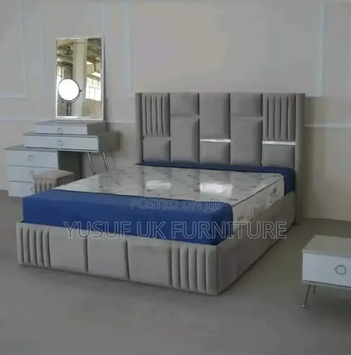 6/6 Padded Bed Frame Available