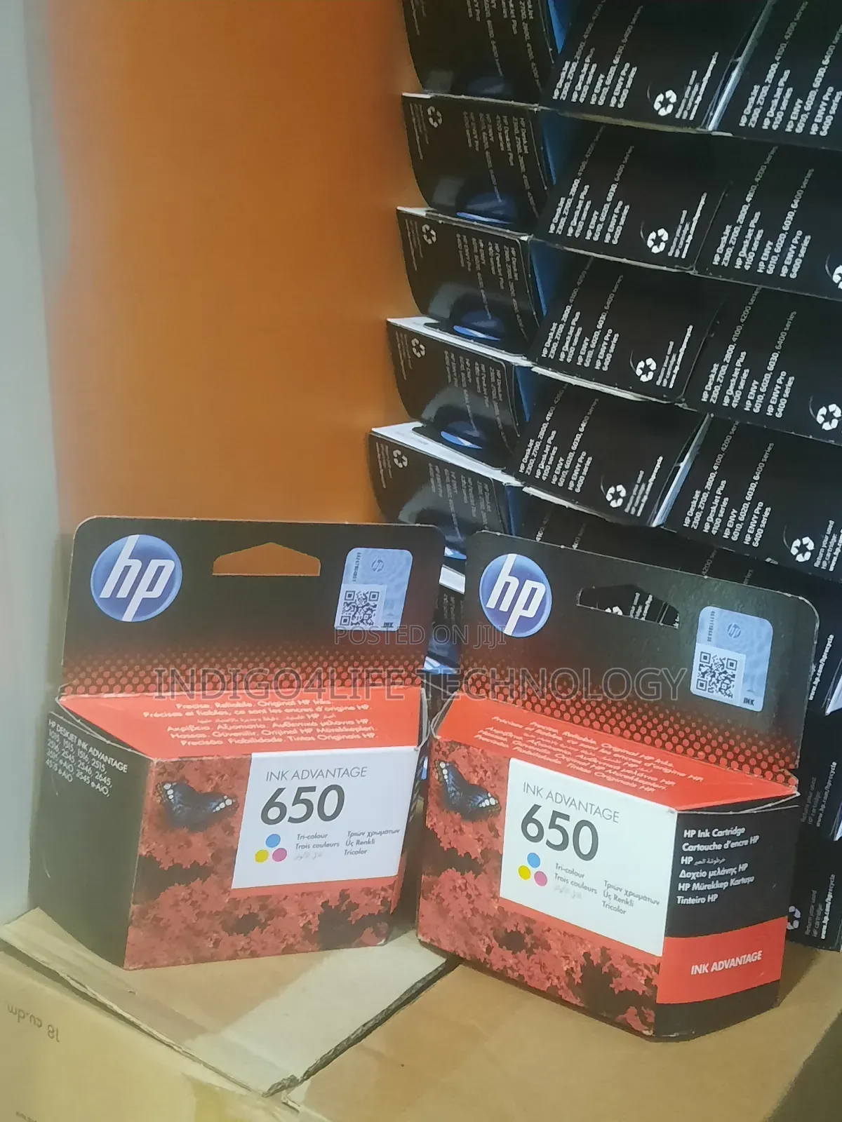 Original Hp 650 Black Colour Ink Cartridge