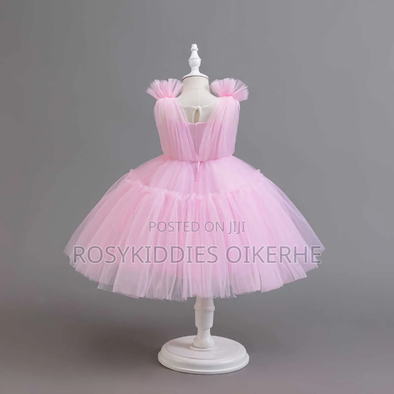 Pink Ceremonial Graduation Princess Ball Dress