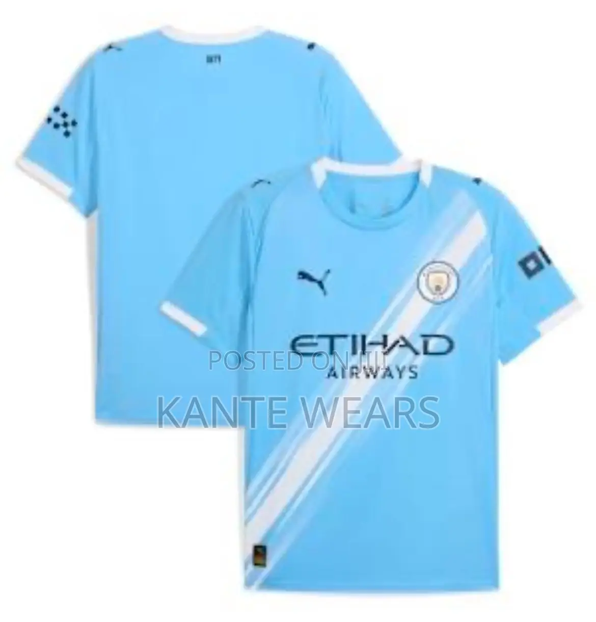 Puma Manchester City 2025/2026 Latest Football Home Jersey