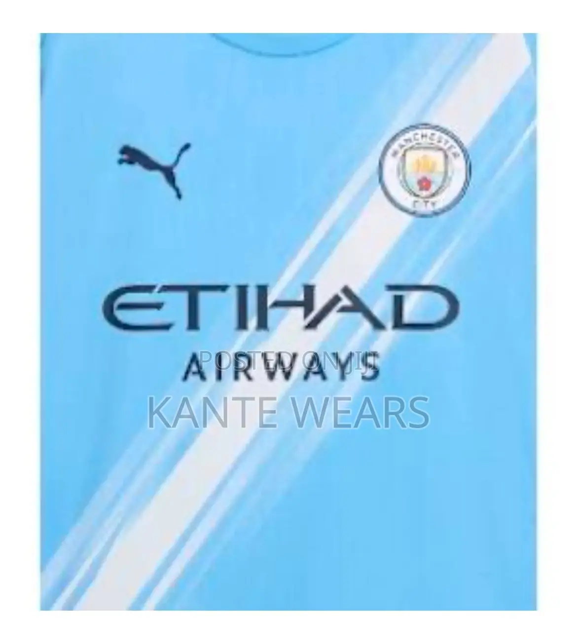 Puma Manchester City 2025/2026 Latest Football Home Jersey