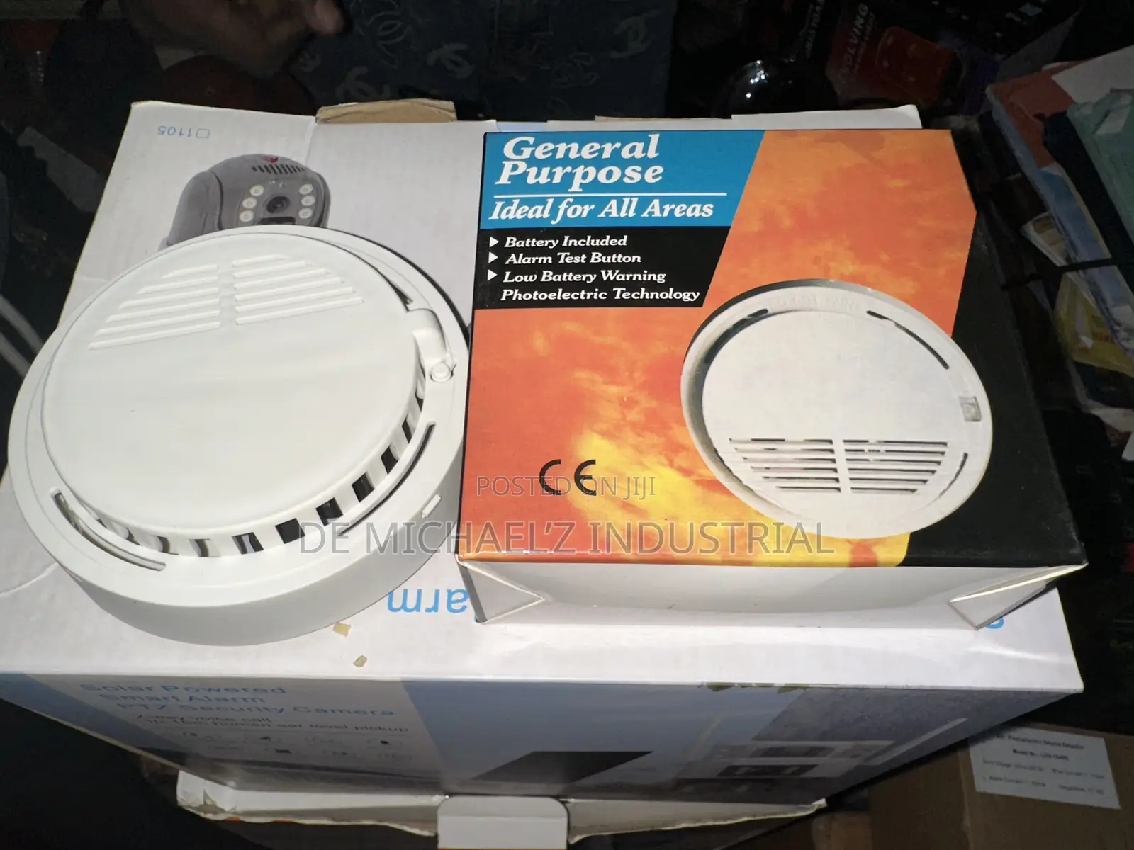 Fire Smoke Alarm Detector Sensor