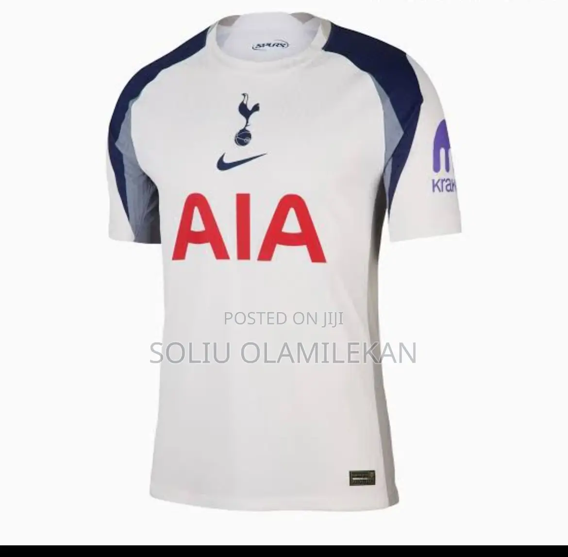 Nike Tottenham 2025/2026 Latest Home Jersey