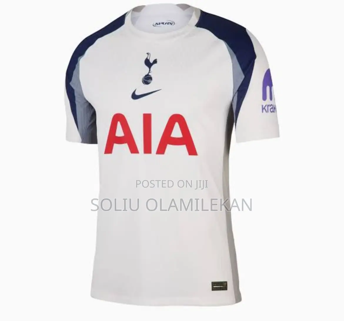 Nike Tottenham 2025/2026 Latest Home Jersey