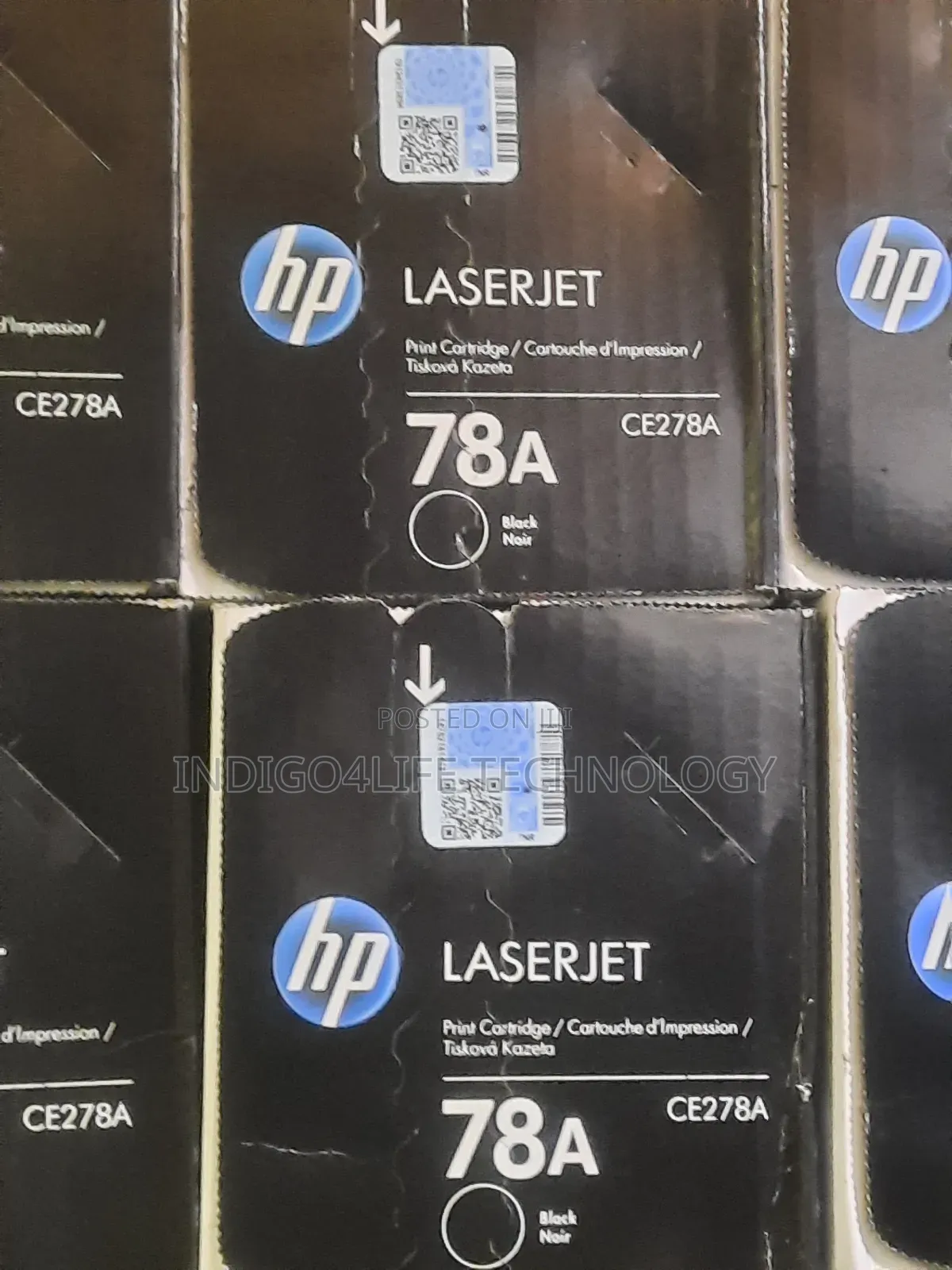 Hp 78a Black Laserjet Toner Cartridge