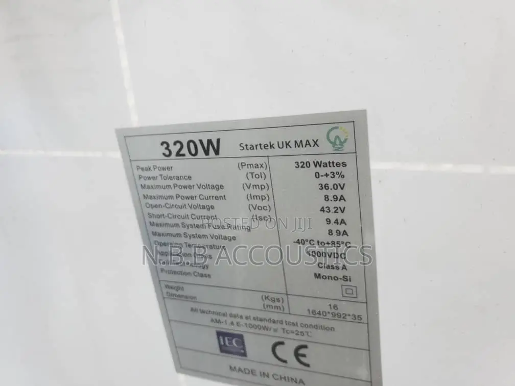 Cracked Mono Solar Panel