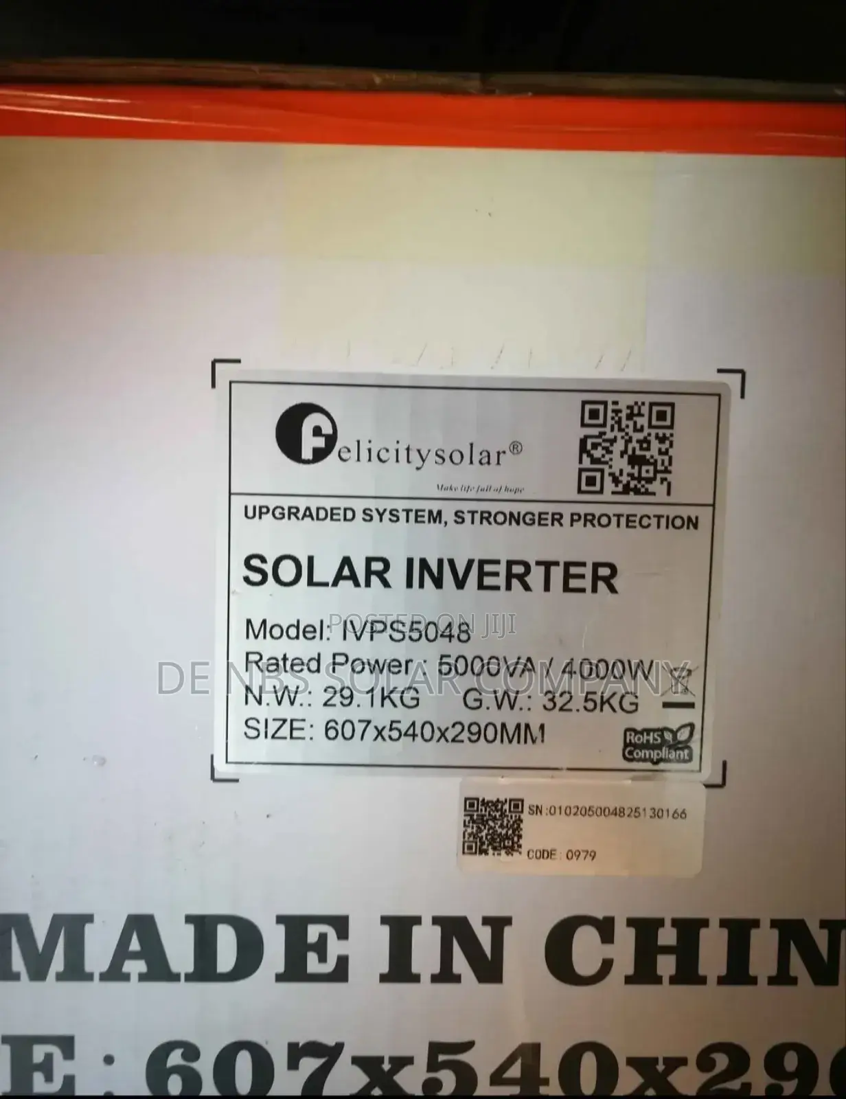 5kva Ivps5048 Felicity Transformer Base Solar Inverter