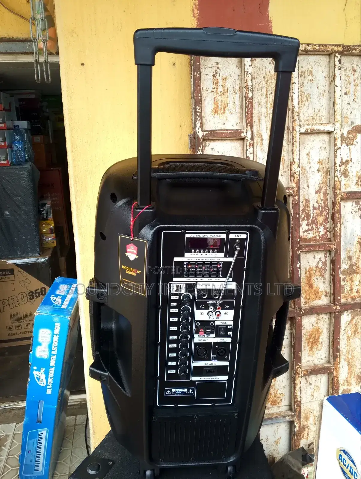 Modern-day Big Body 15" Pa System  With Speaker Out.
