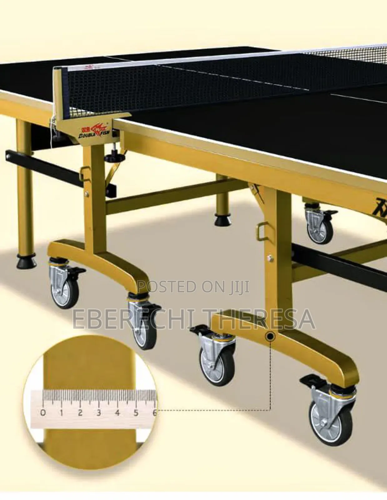 Double Fish Outdoor Table Tennis Table