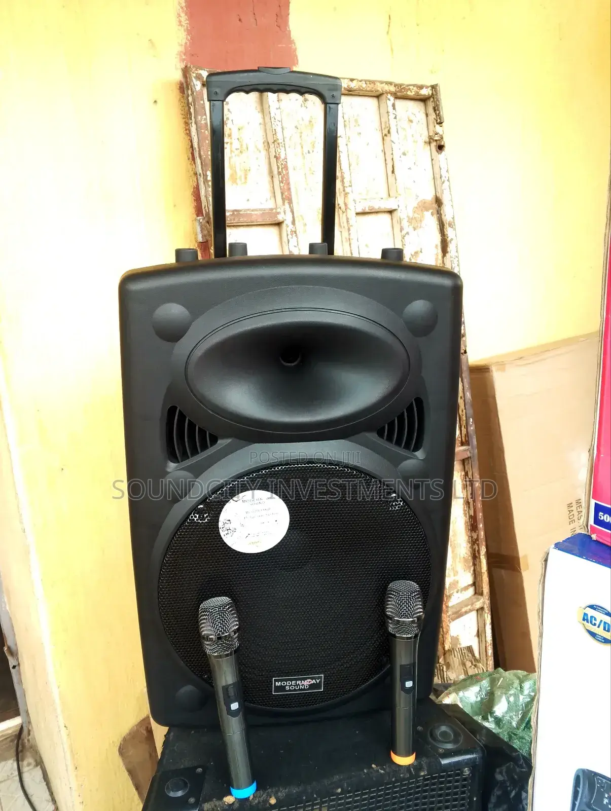 Modern-day 1501kb Public Address System With Speaker Out.
