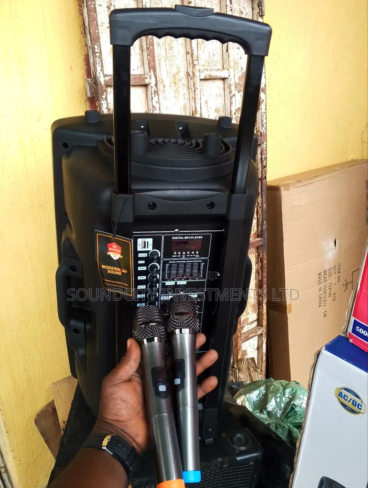 Modern-day 1501kb Public Address System With Speaker Out.