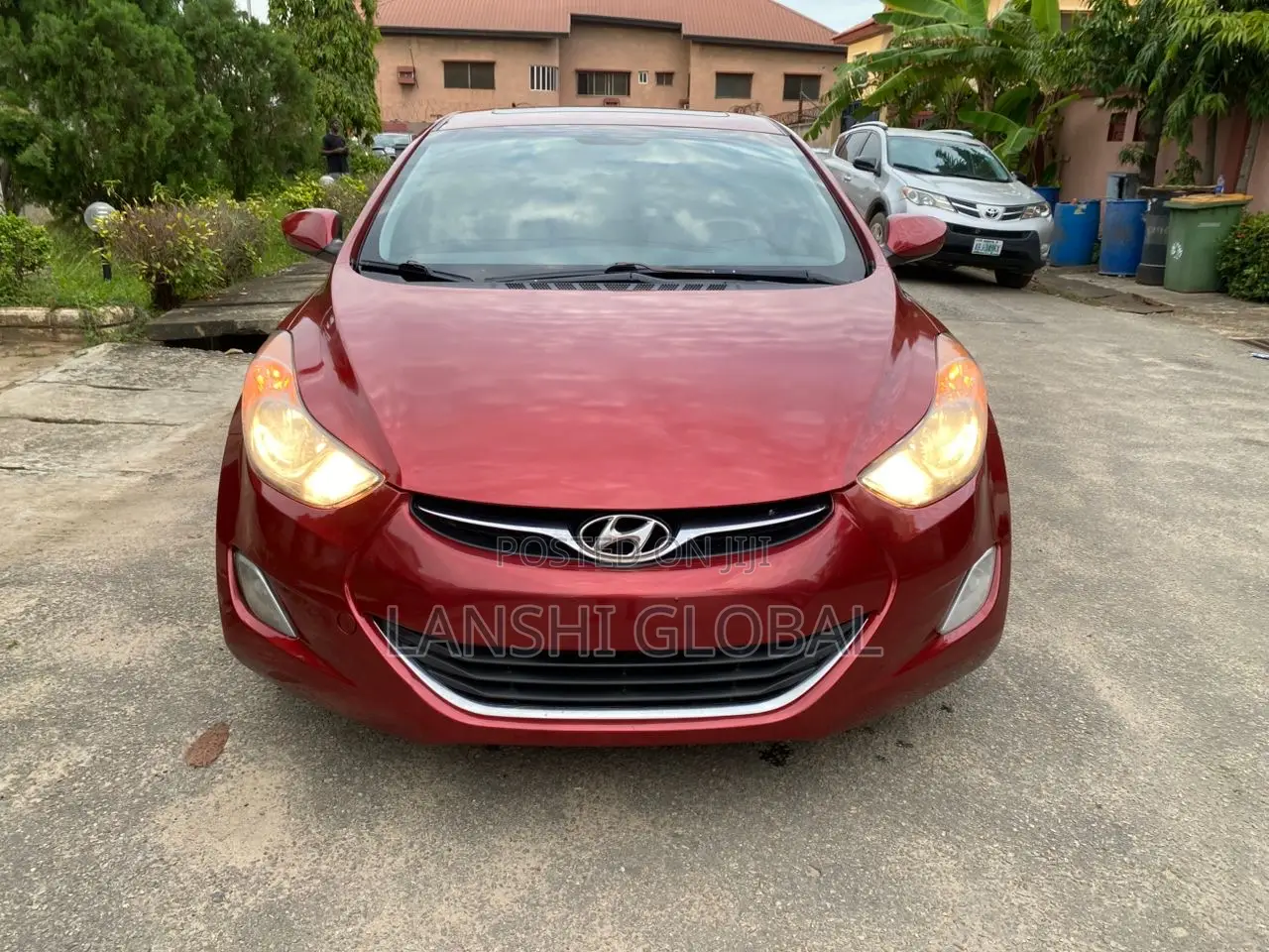 Hyundai Elantra 2013 Red