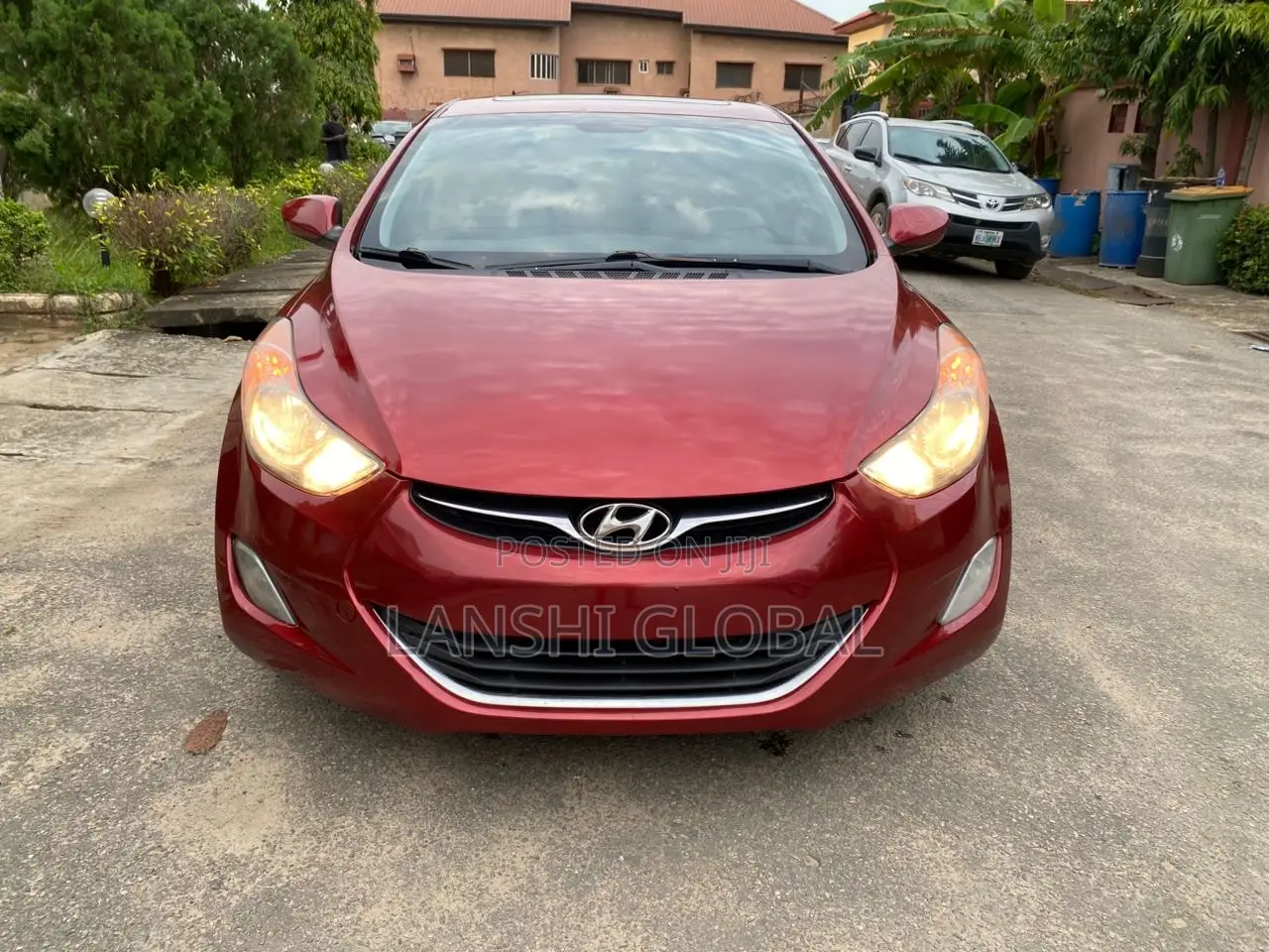 Hyundai Elantra 2013 Red