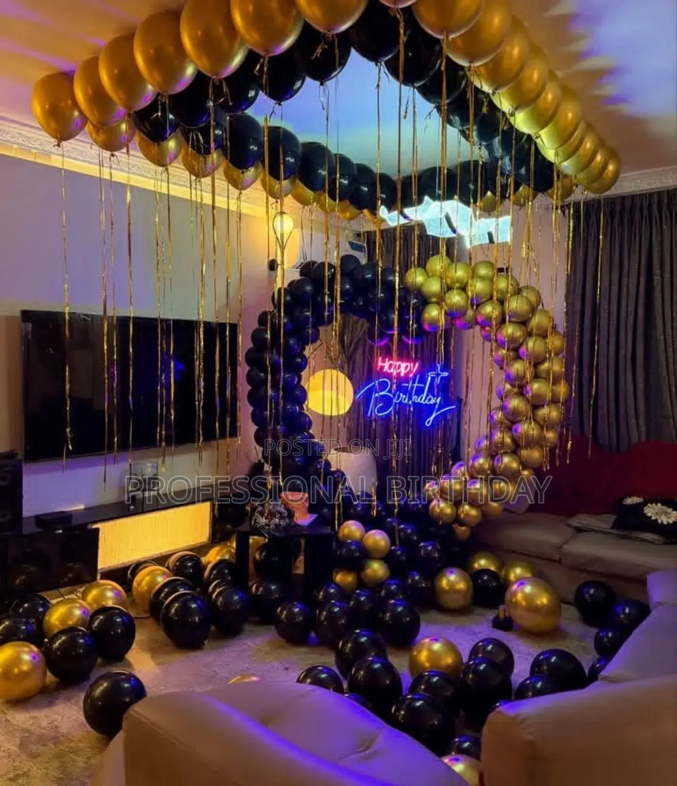 Elite Surprise Birthday Package Lagos Only