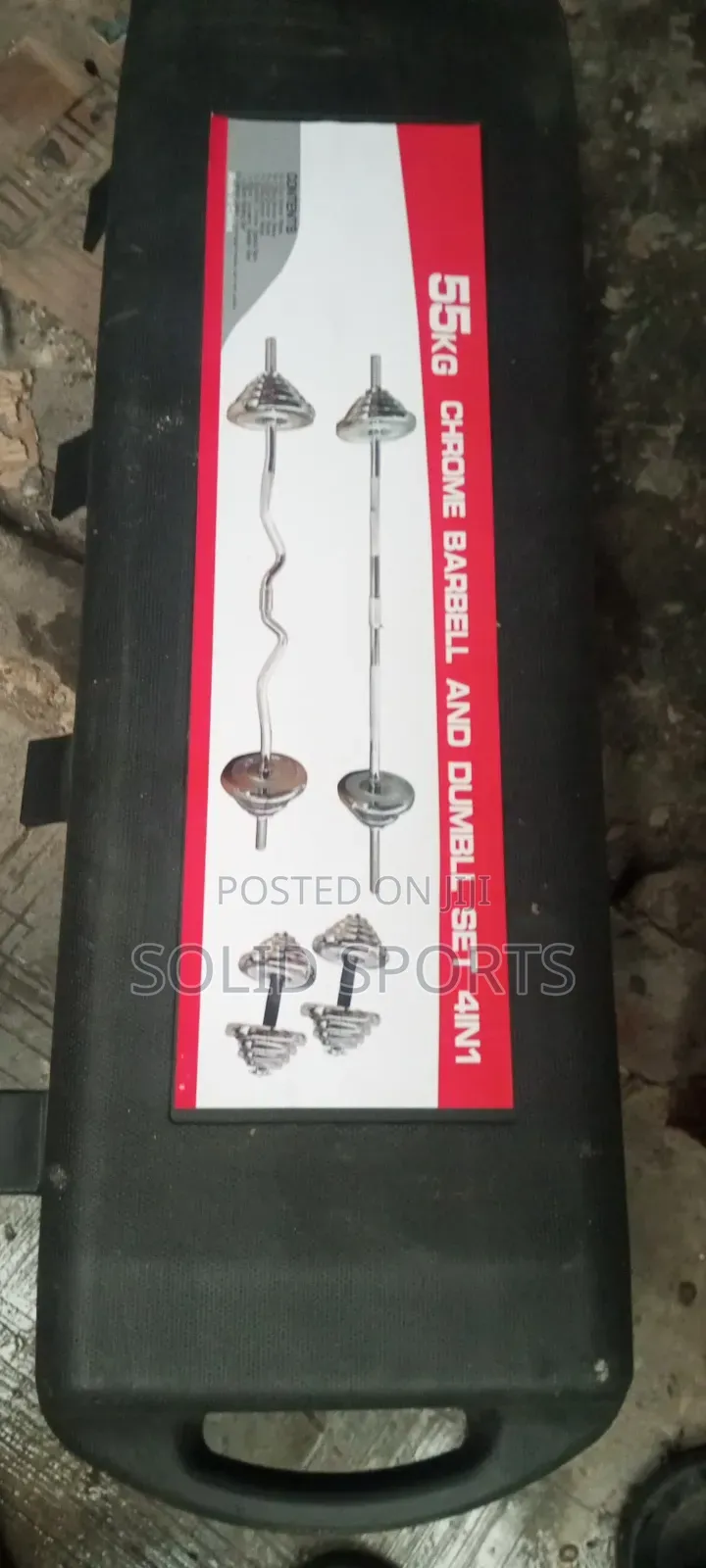 Brand New Original 55kg Set Dumbbell