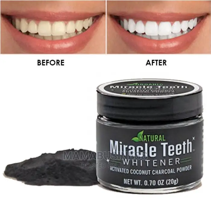 Miracleteeth Whitener Activated Coconut Charcoal Powder