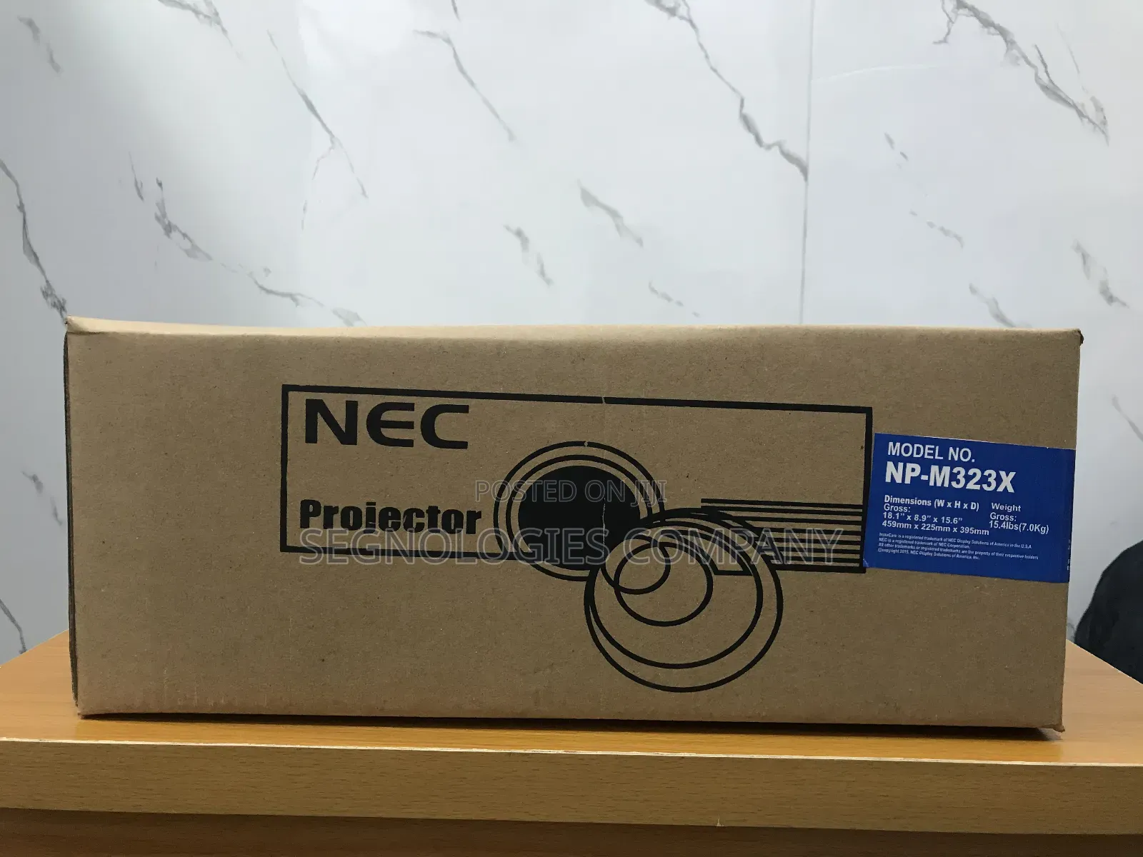 Nec M323x 3200 Lumens DLP Professional Projector