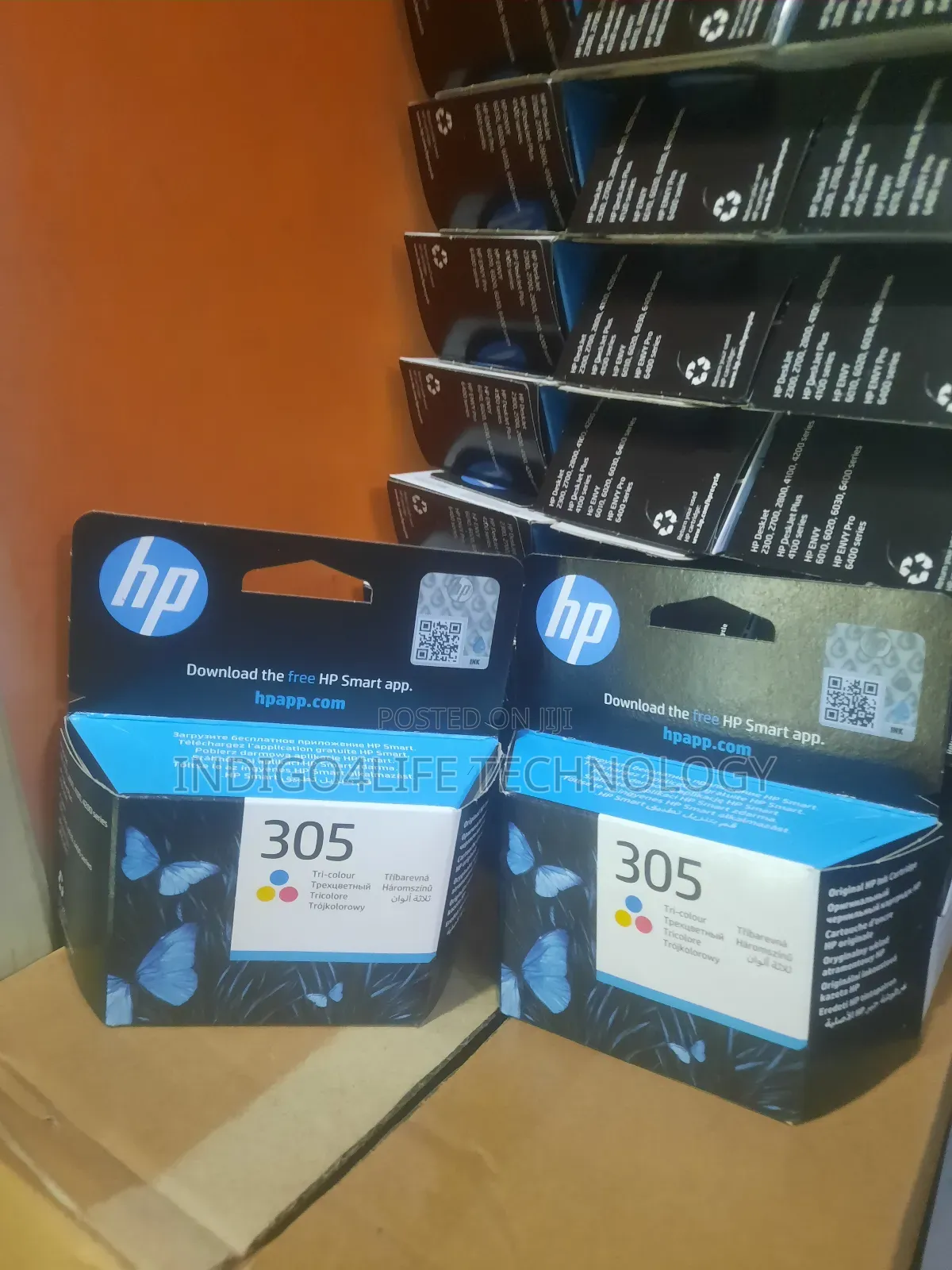 Original Hp 305 Black Colour Ink