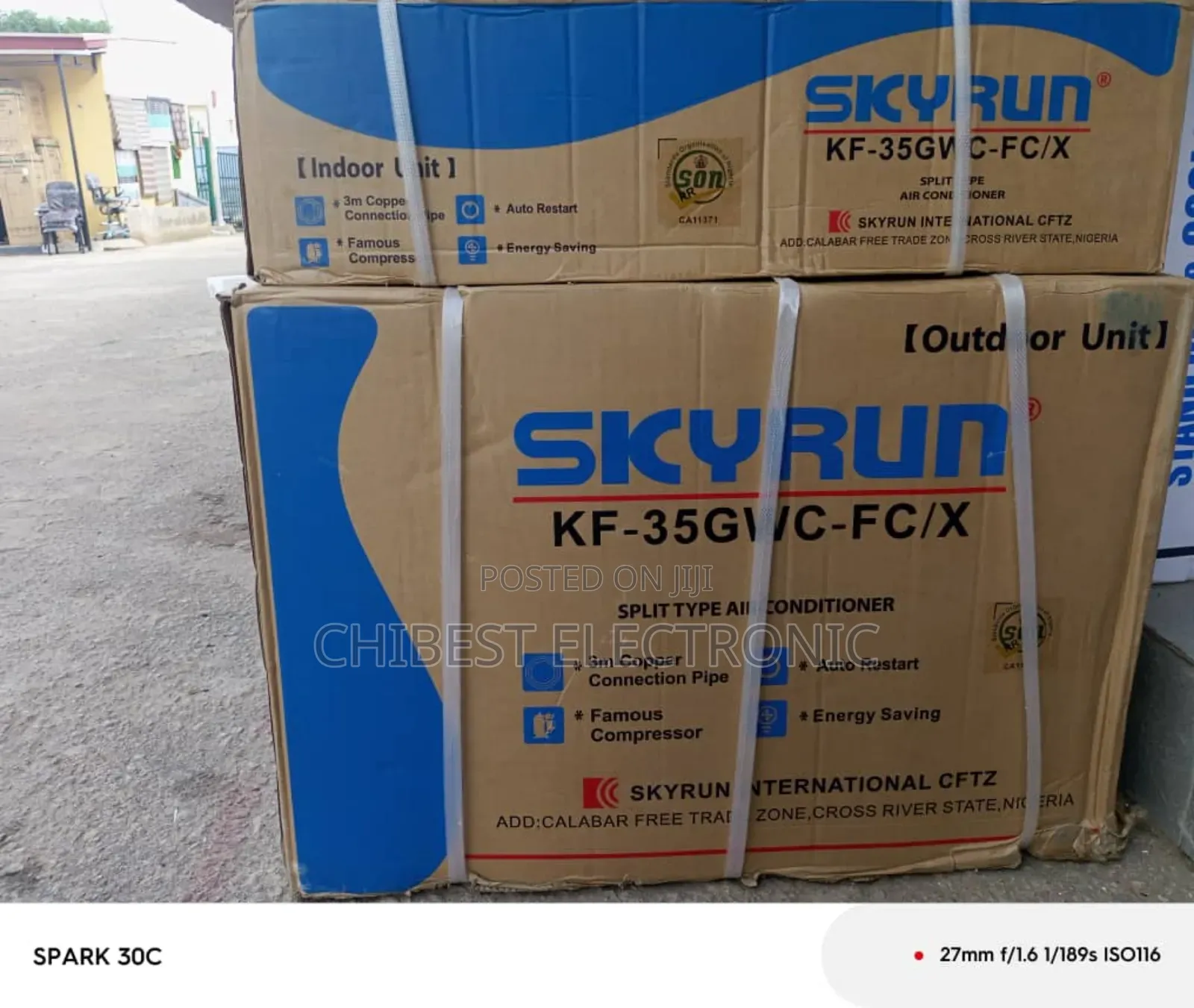 1.5hp Non Inverter Skyrun Air Conditioner