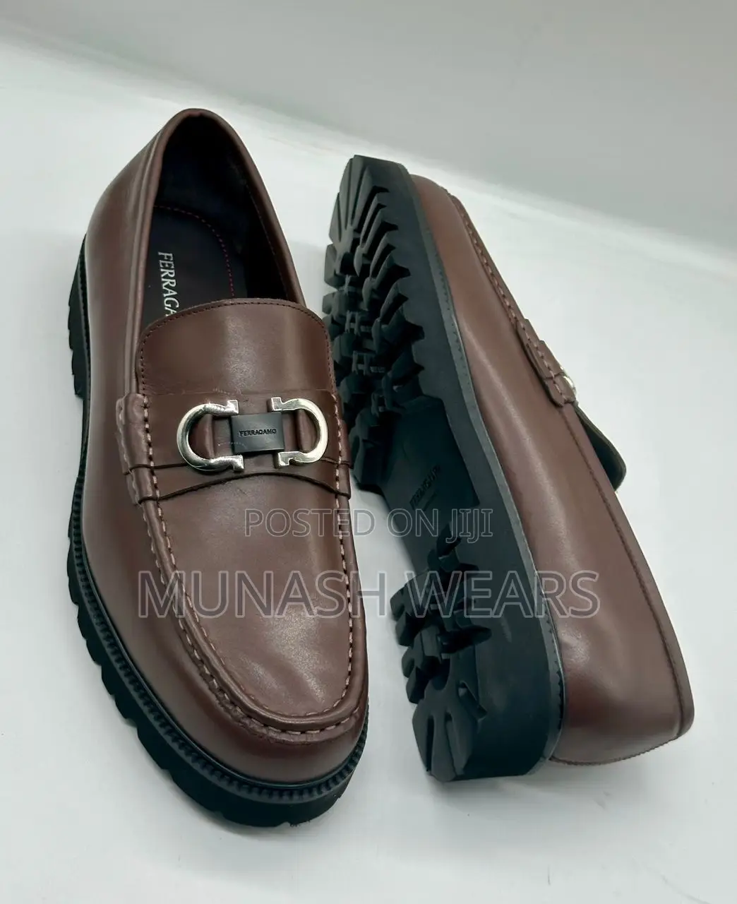 Classic Big Sole Salvatore Feragamo Shoes 40-46