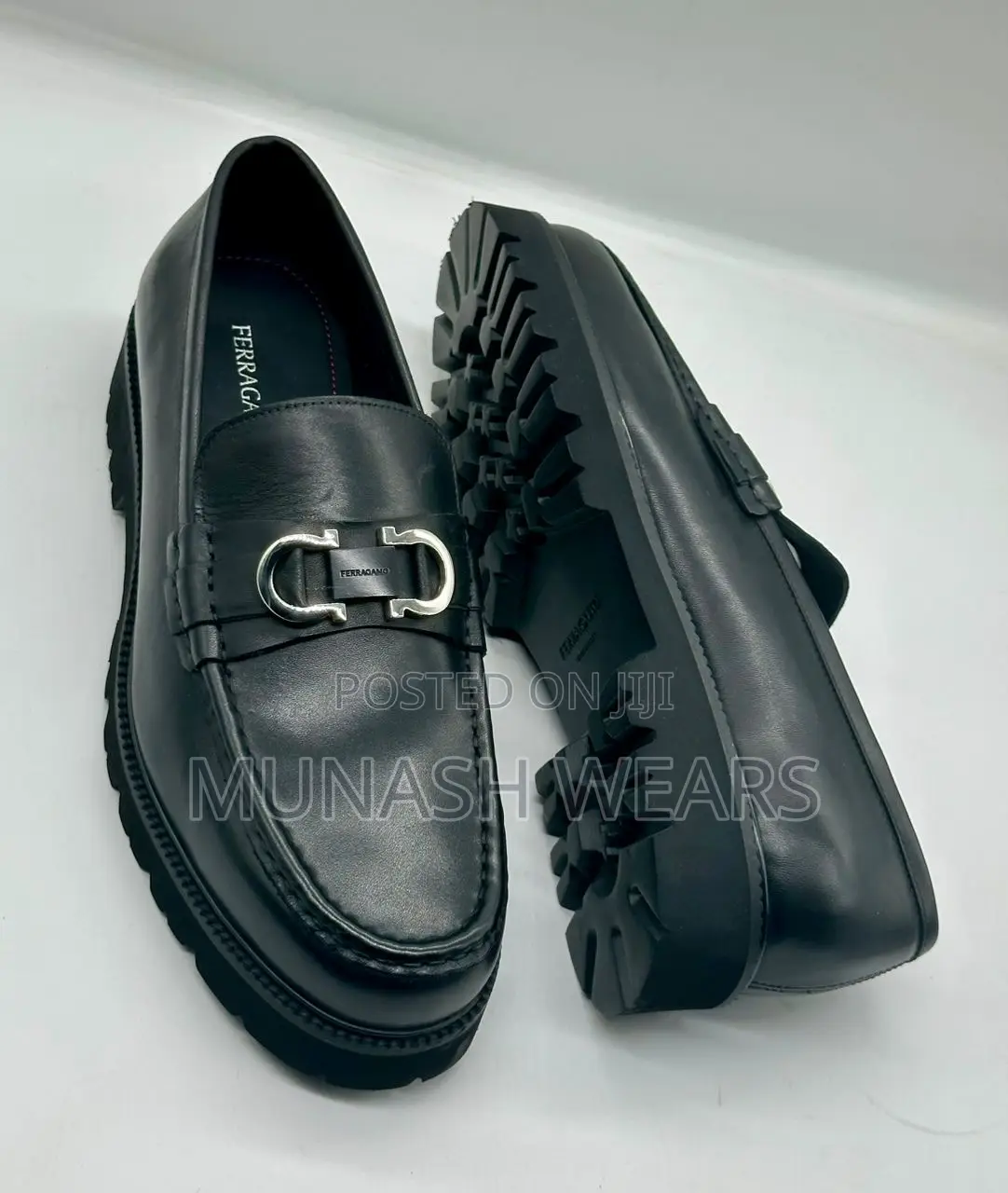 Classic Big Sole Salvatore Feragamo Shoes 40-46