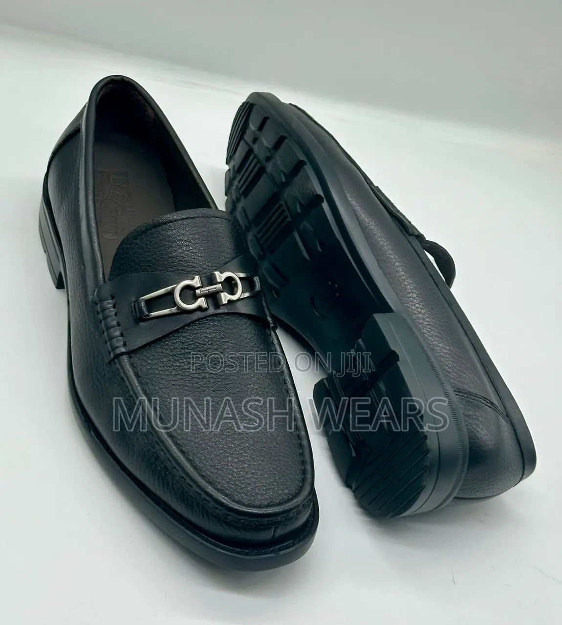 Italian Leather Salvatore Feragamo Shoes 40-47