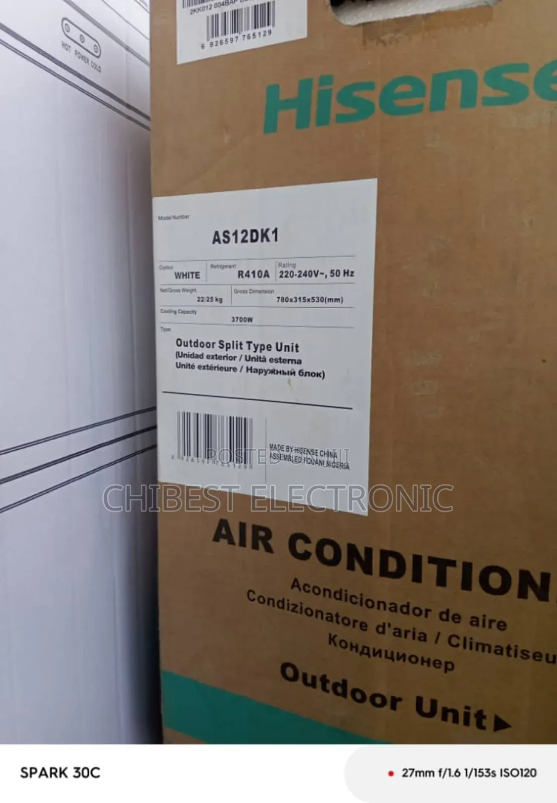 Hisense Inverter Ac 1.5hp