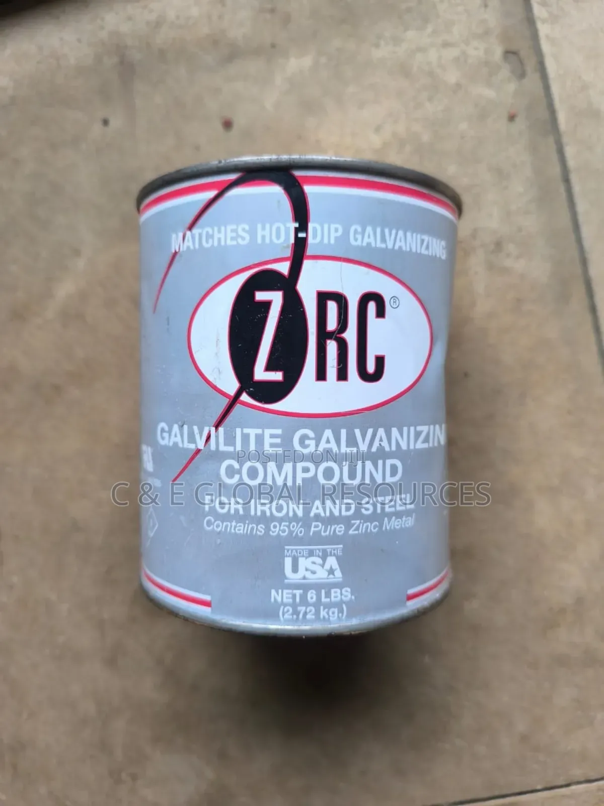 Zrc Galvilite Galvanizing Compound (2.72kg/6lbs)