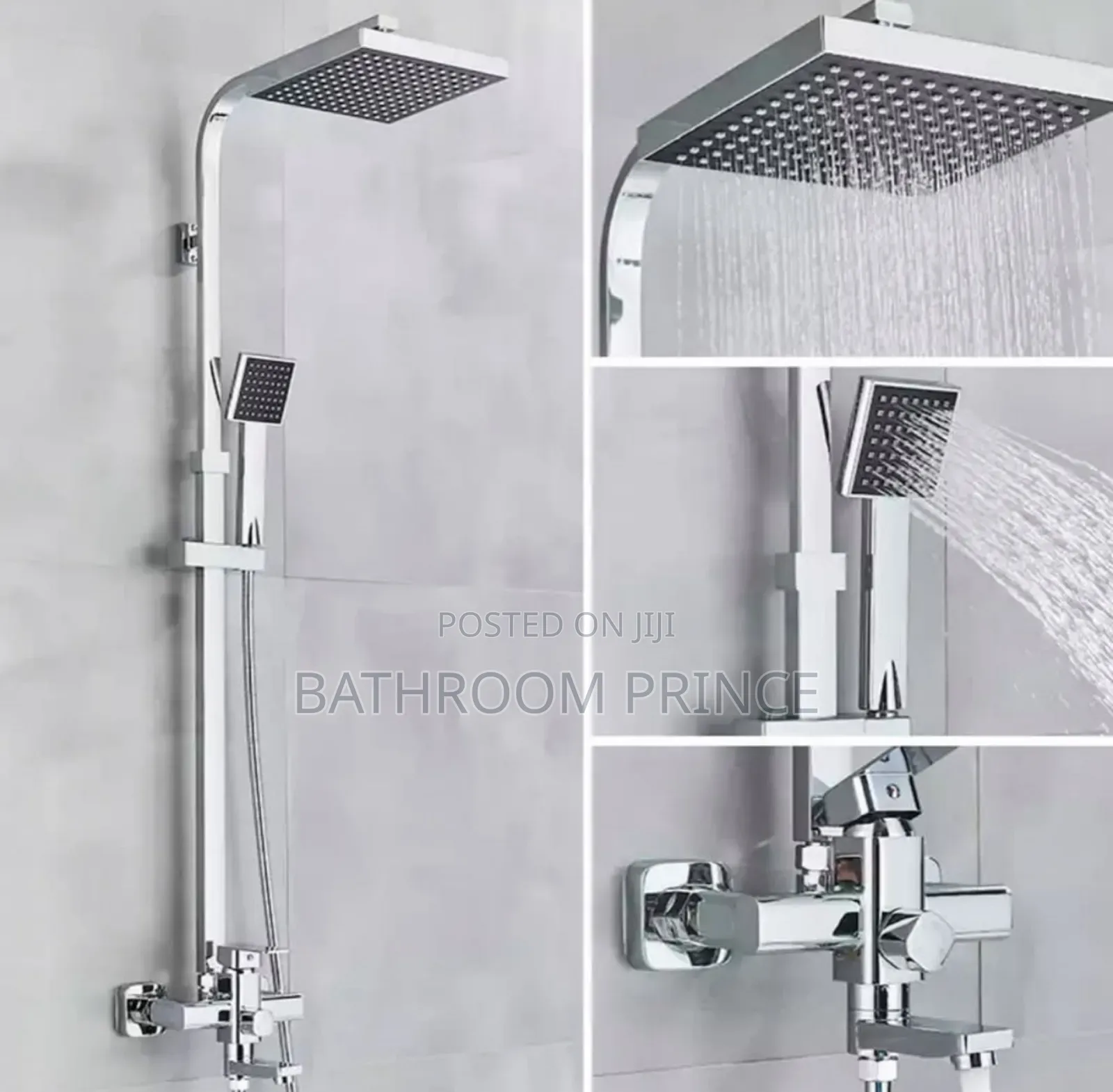 Chrome Shower Mixer