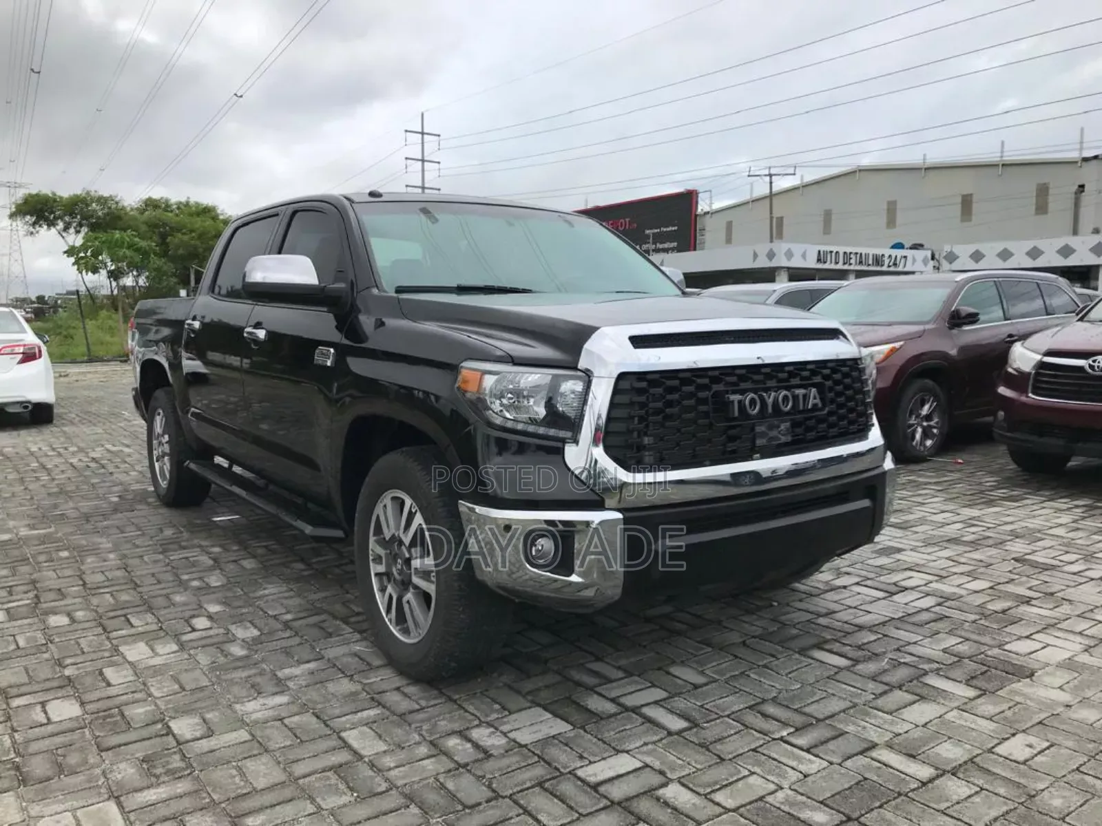 Toyota Tundra 1794 4dr CrewMax SB (5.7L 8cyl 6A) 2015 Black