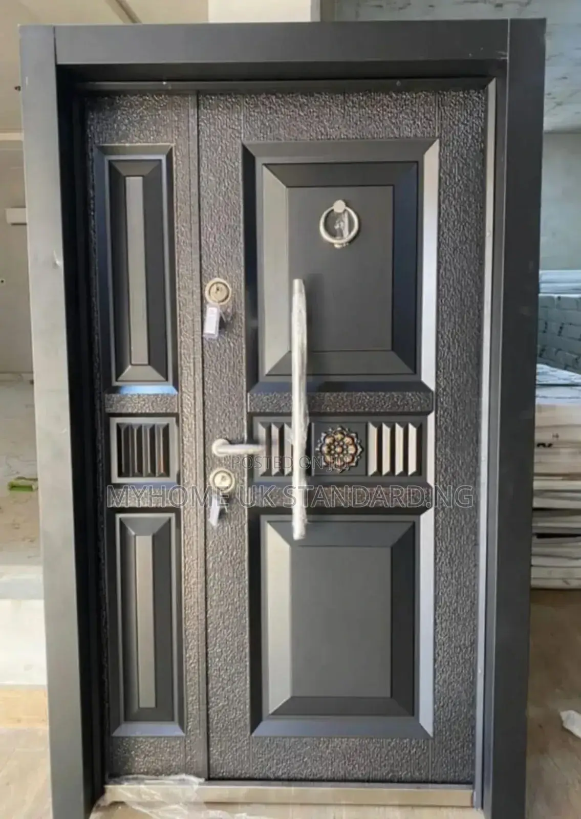 Turkey Steel Security Door Cooper Cast 90mm
