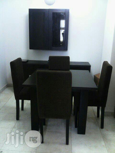 Wooden Dining Table With 4nos Chairs
