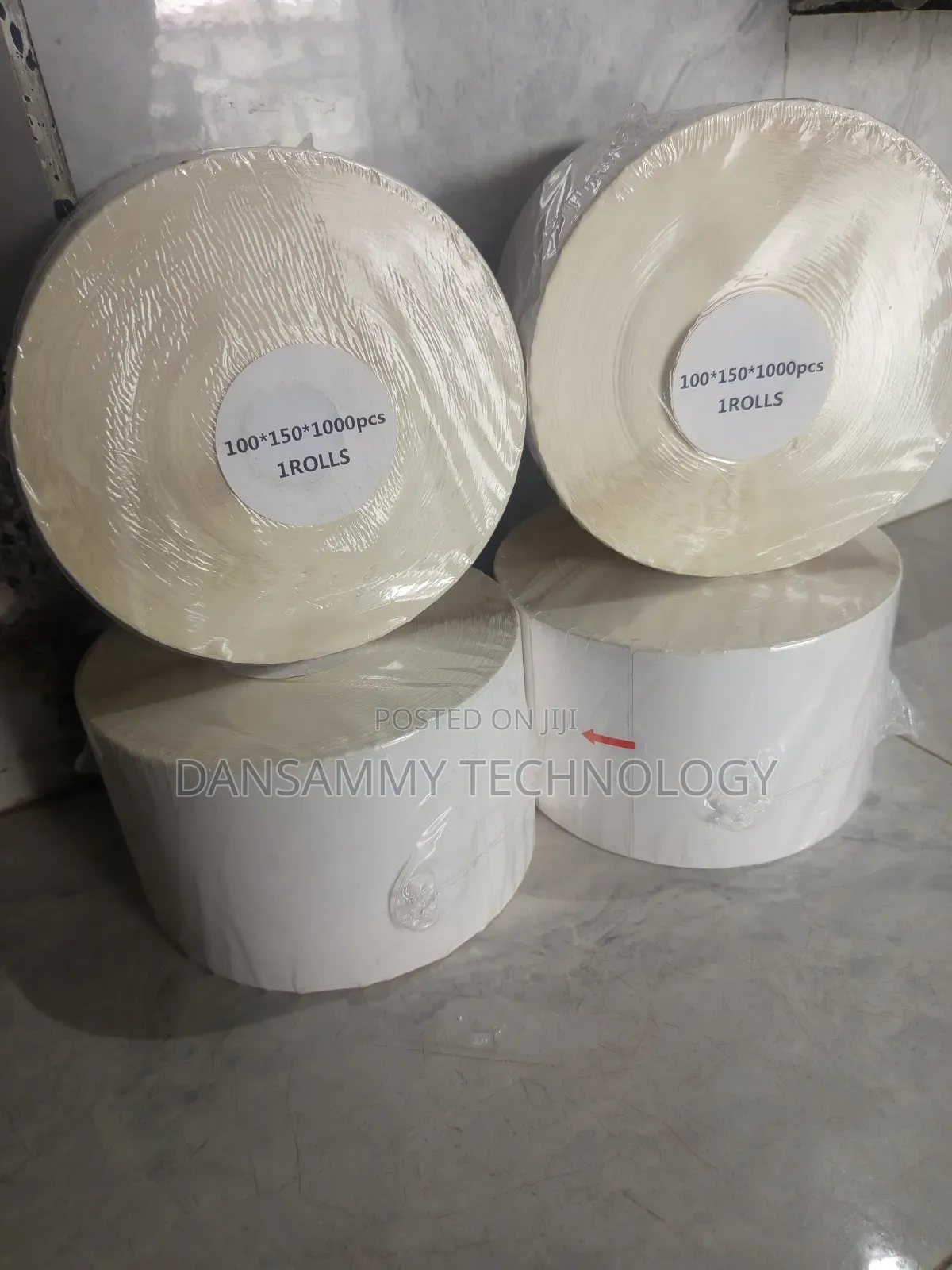 100*150mm Direct Thermal By 1000labels