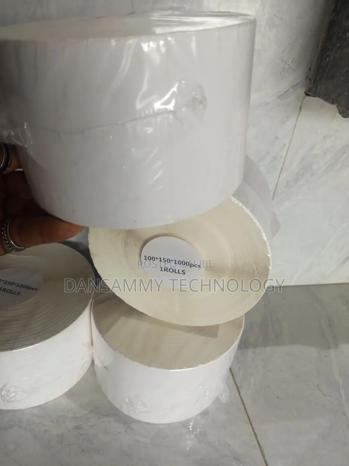 100*150mm Direct Thermal By 1000labels