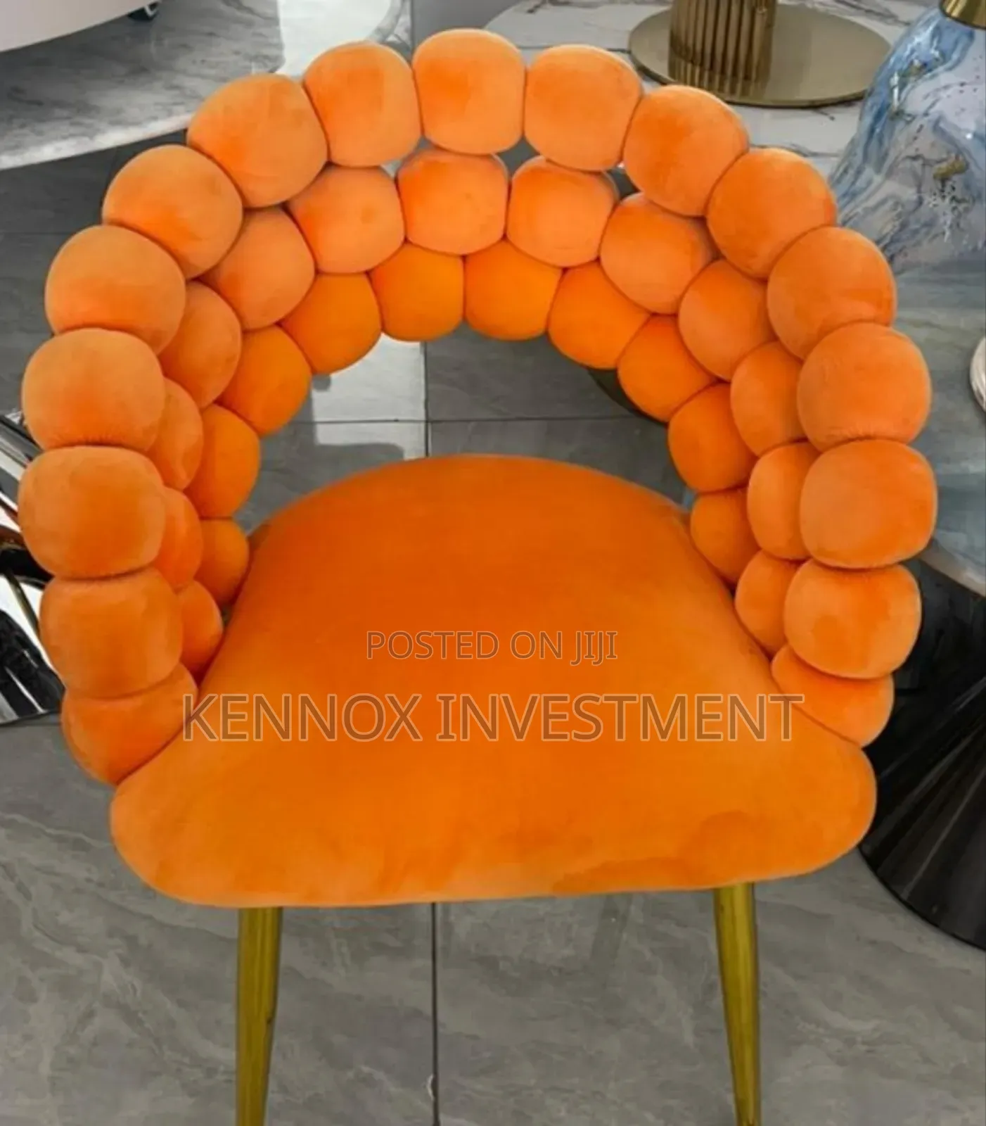Imported Fabric Bubble Chair
