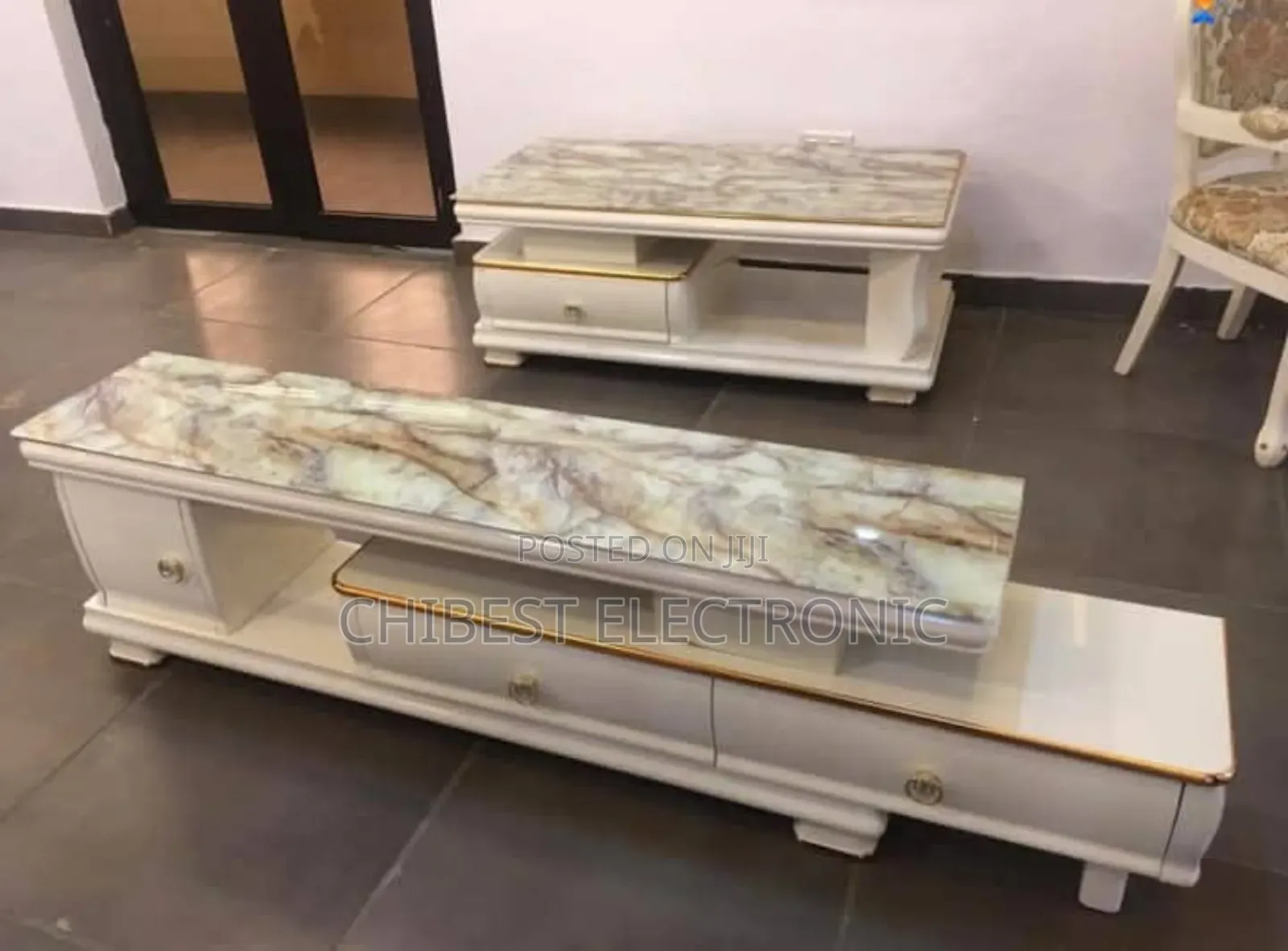 White Color Tv Stand