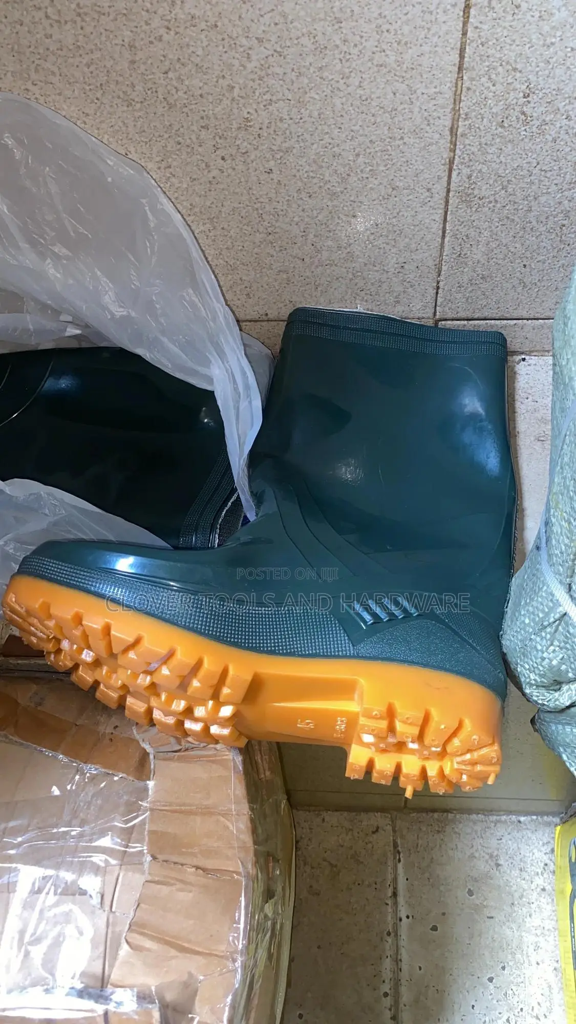 Rain Boots Green