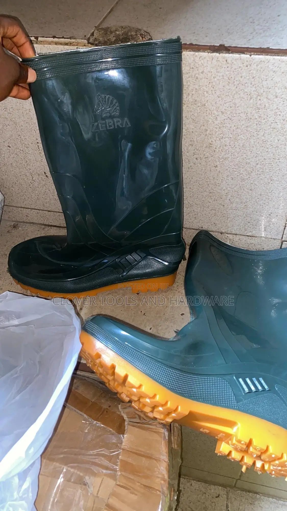 Rain Boots Green