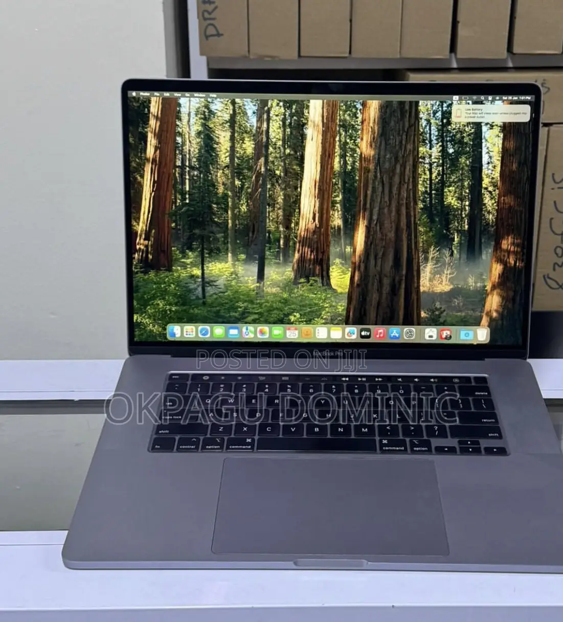 Laptop Apple MacBook Pro 2019 16GB Intel Core I7 SSD 512GB