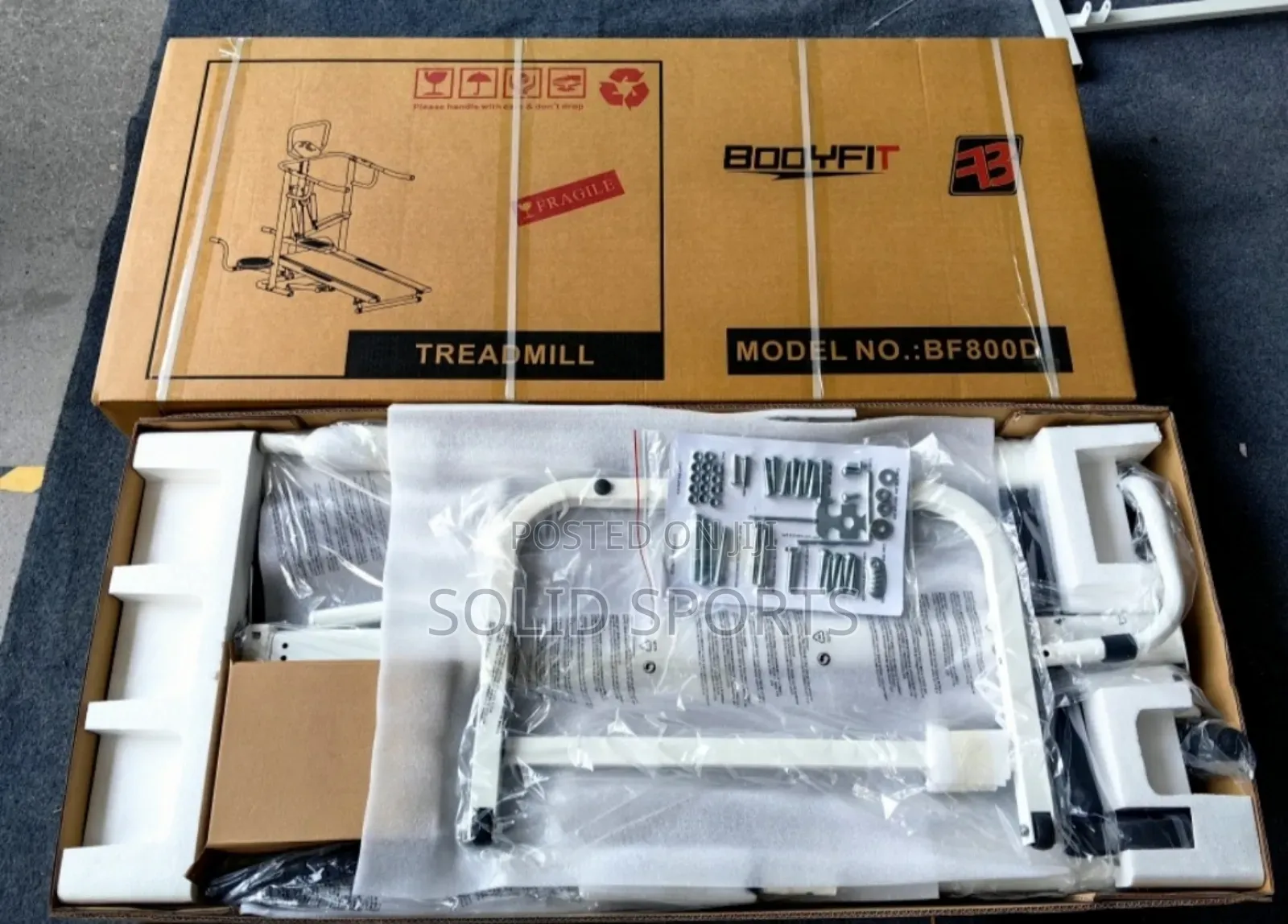 Manual Treadmill Original With Twister and Stepper