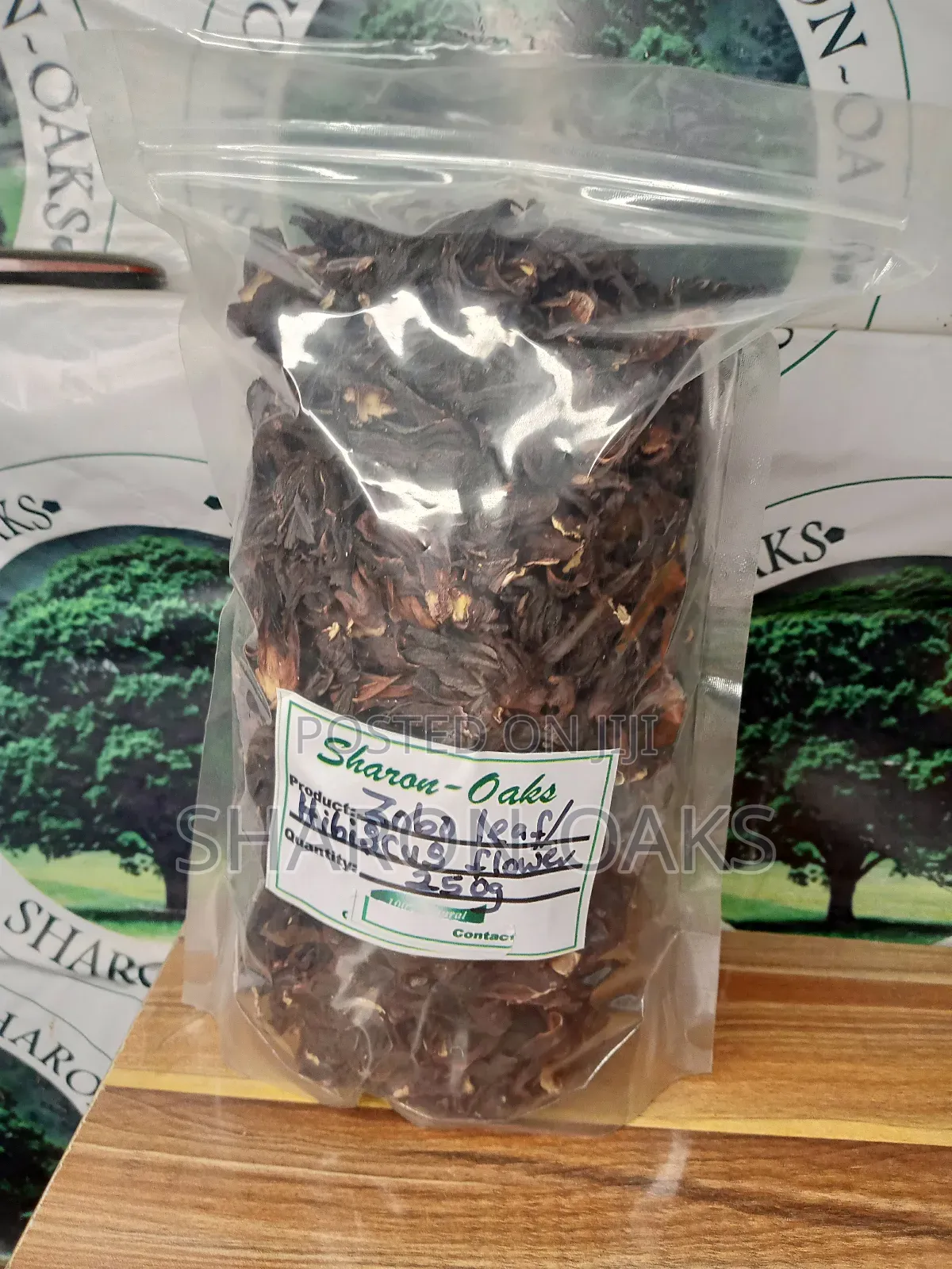 Hibiscus Flowers Zobo Leaf 250g