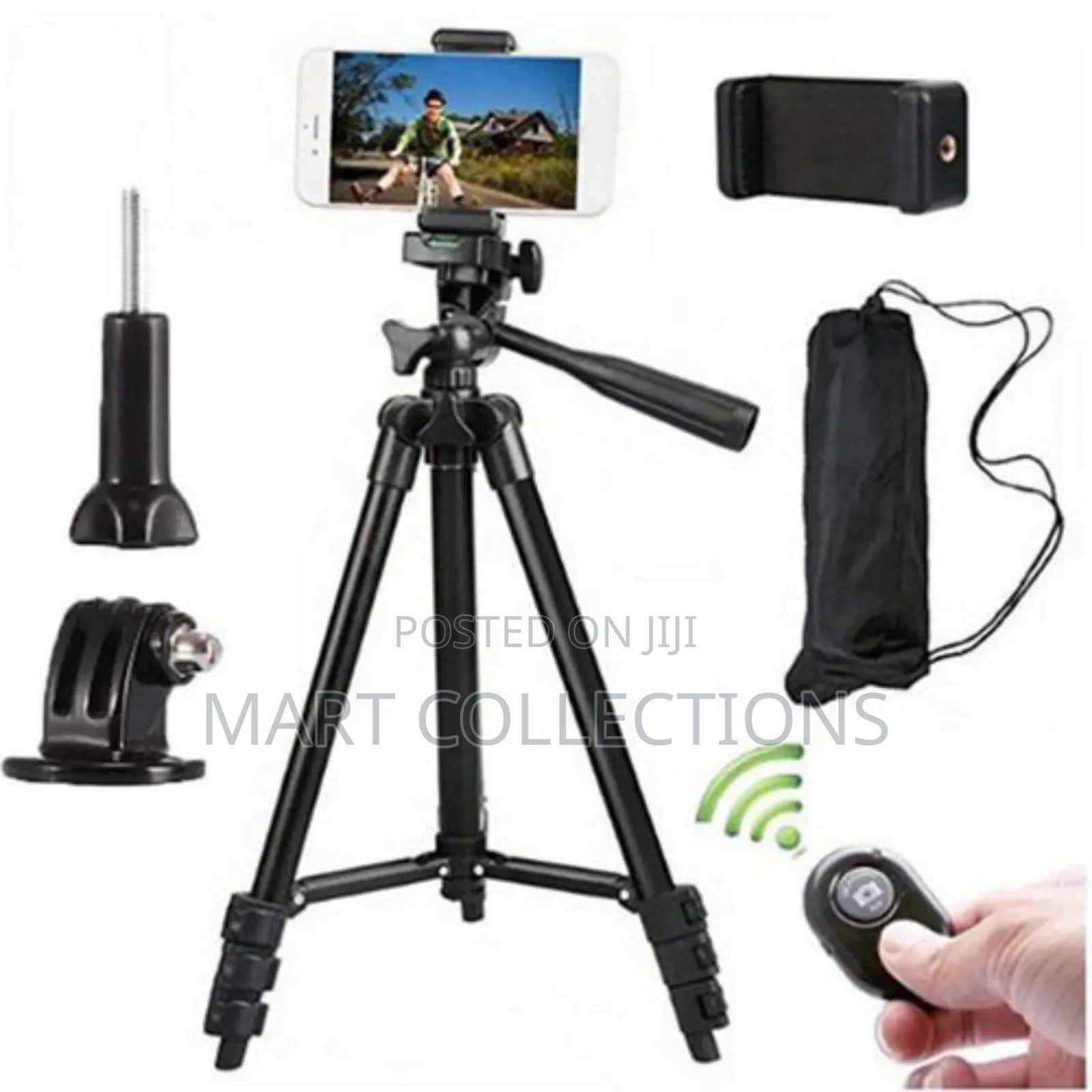 125cm Self Leveling Phone Tripod Stand Holder Phone Stand